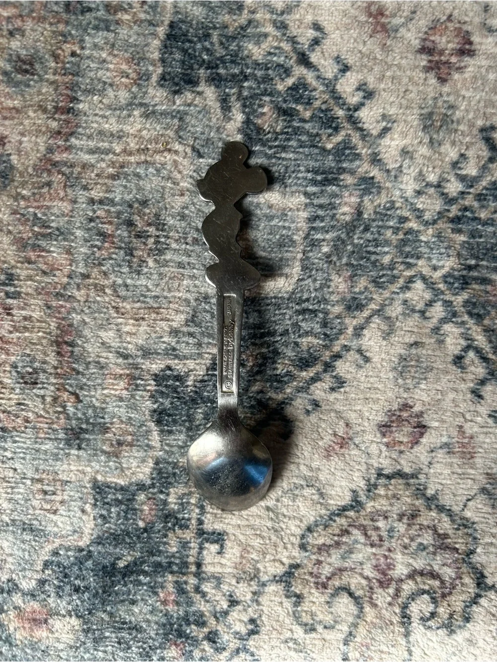 Vintage Mickey Mouse Walt Disney By Bonny Made In Japan Stainless Steel Spoon